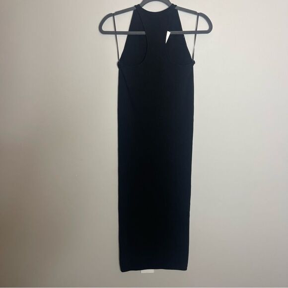 $285 A.L.C Black Marc Midi dress Small NWT - Picture 9 of 9